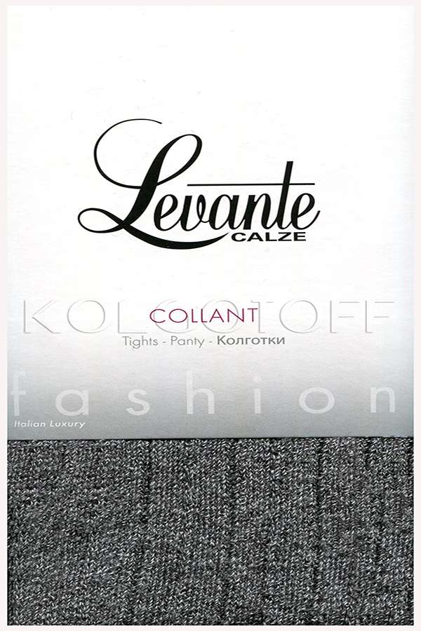 Жіночі бавовняні колготки з візерунком LEVANTE B02A Collant Cotton